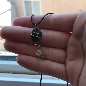 Amazing green necklace!